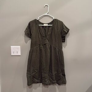 Army Green Dress